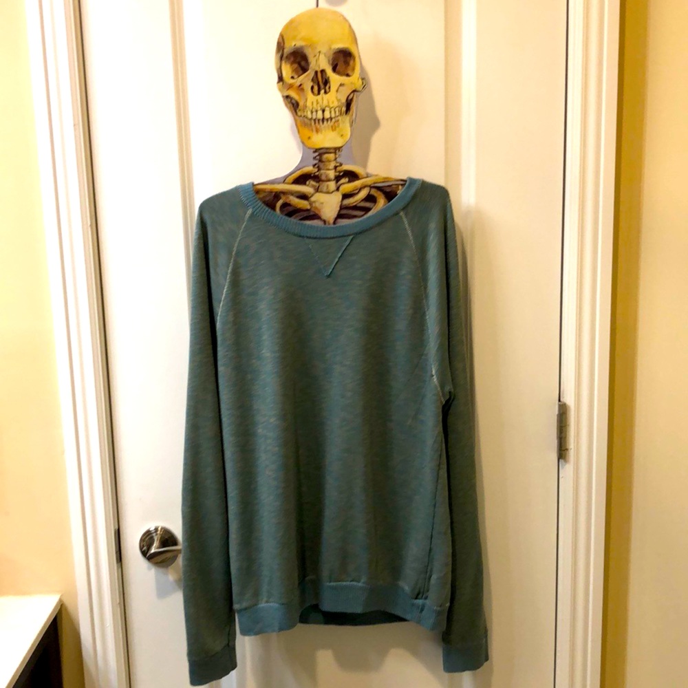 Alternative Green, Blue, and Yellow Sweatshirt